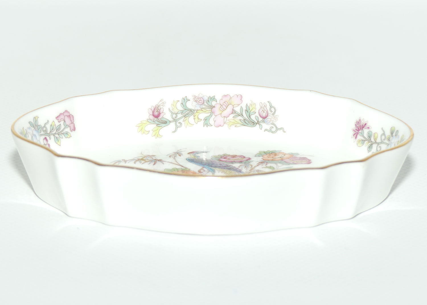 Wedgwood Bone China Kutani Crane oval dish