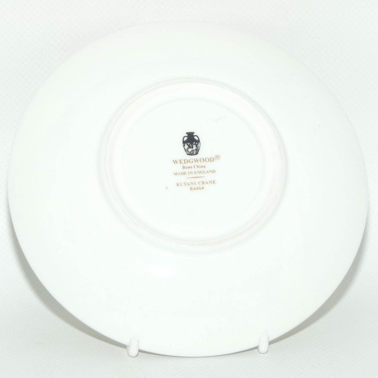 Wedgwood Bone China Kutani Crane tea trio