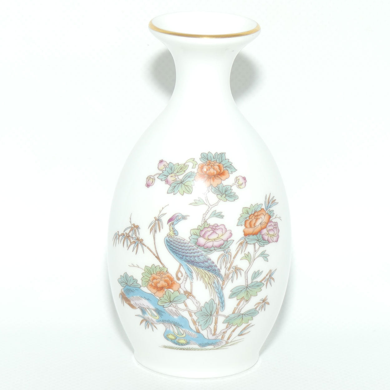 Wedgwood Bone China Kutani Crane bud vase