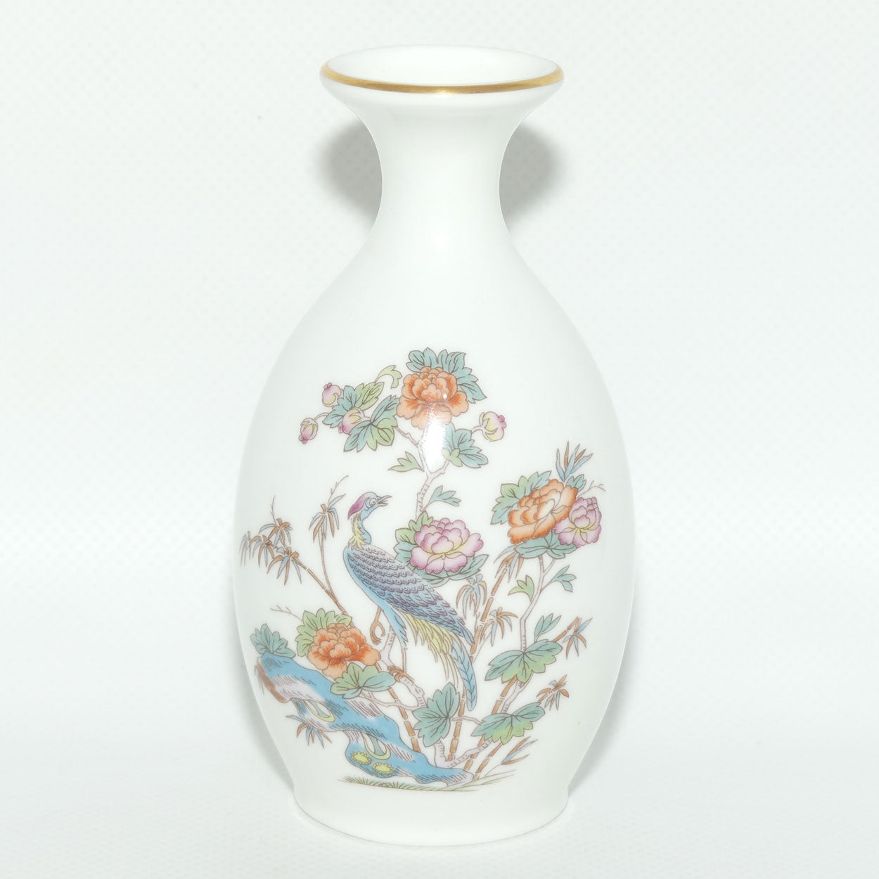 Wedgwood Bone China Kutani Crane bud vase