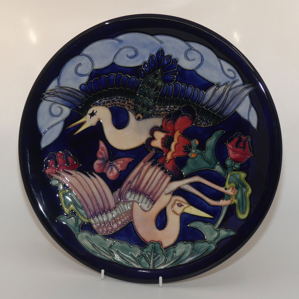 Moorcroft Pottery | Kyoto pattern wall charger | Rachel Bishop Design