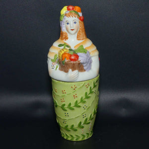 Villeroy and Boch French Gardeners Fragrances Lady with Basket of Fruit Votive