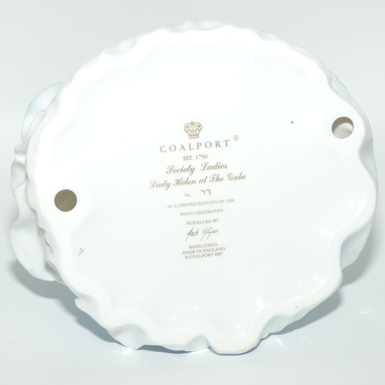 Coalport figurine | Society Ladies | Lady Helen at the Gala | boxed