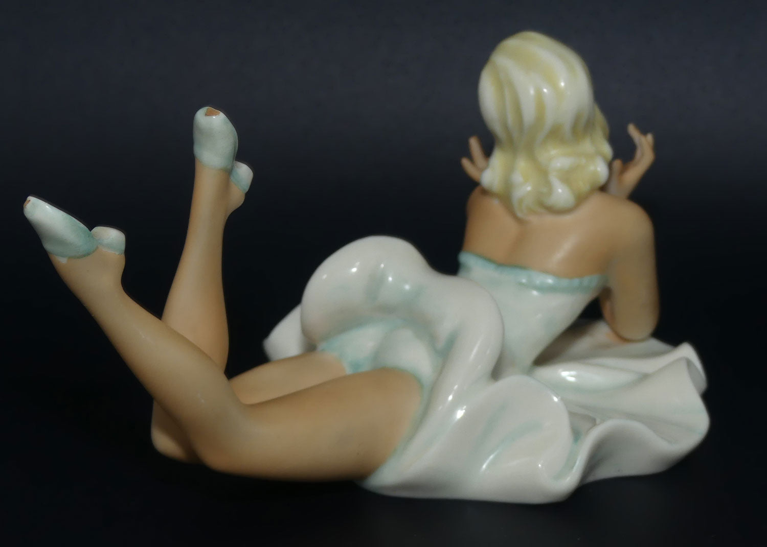 Goebel | Schaubach Kunstfigure of a Blonde Reposing | Schau 20