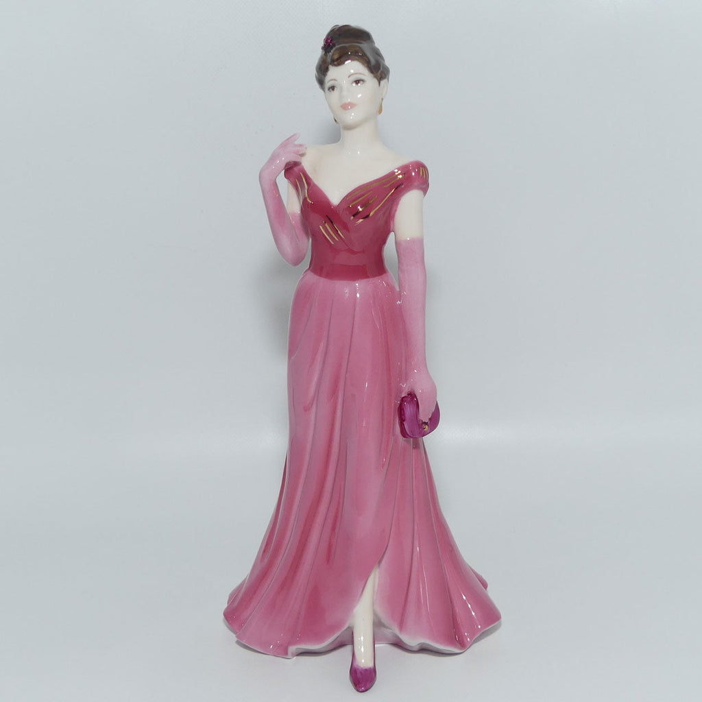 Coalport figurine | Ladies of Fashion | Lady in Red