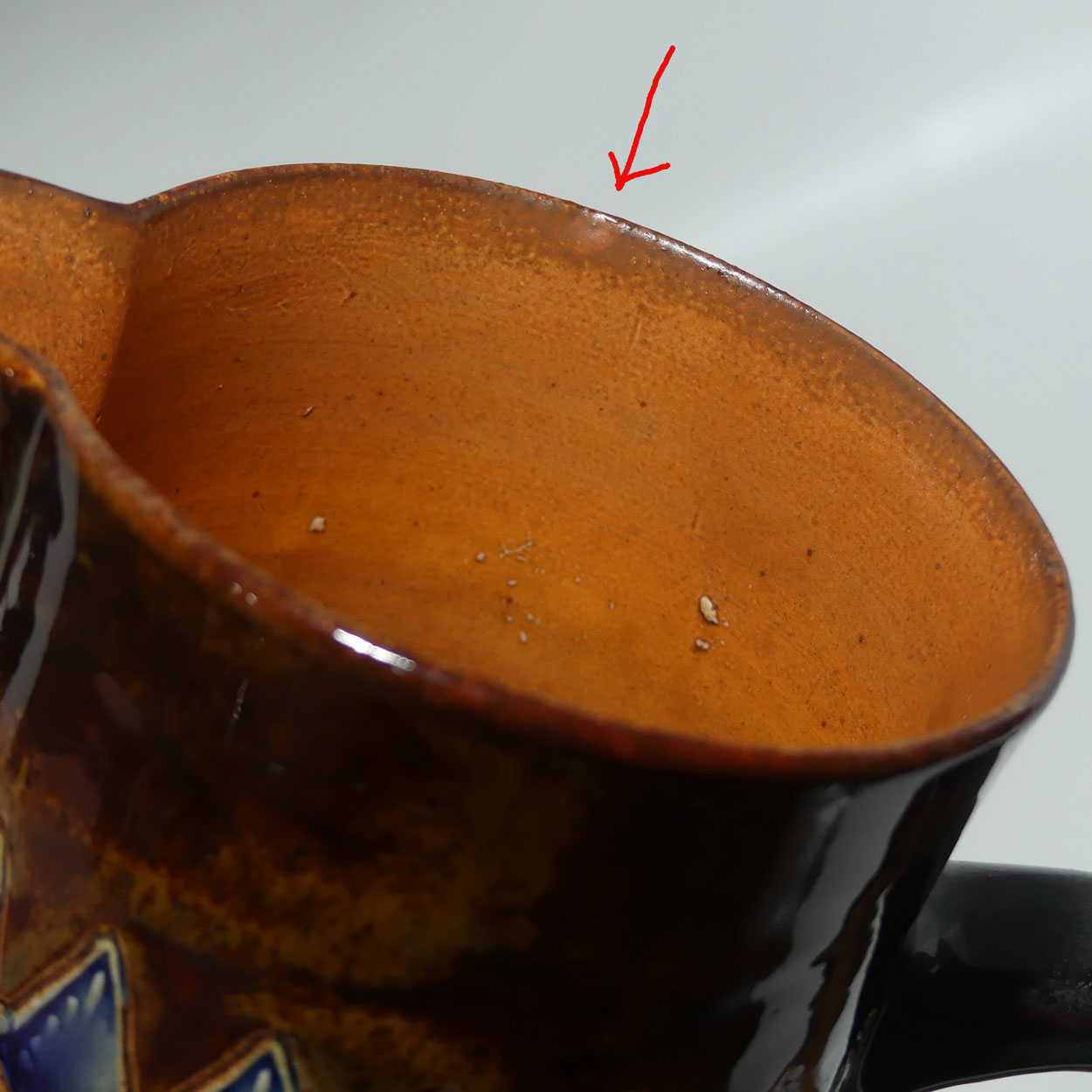 Doulton Lambeth foliate design jug | 1878