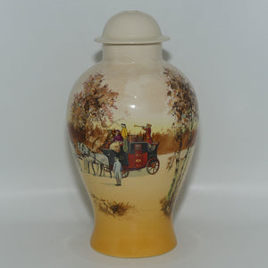 Royal Doulton Coaching Days lamp body | makes a great display urn