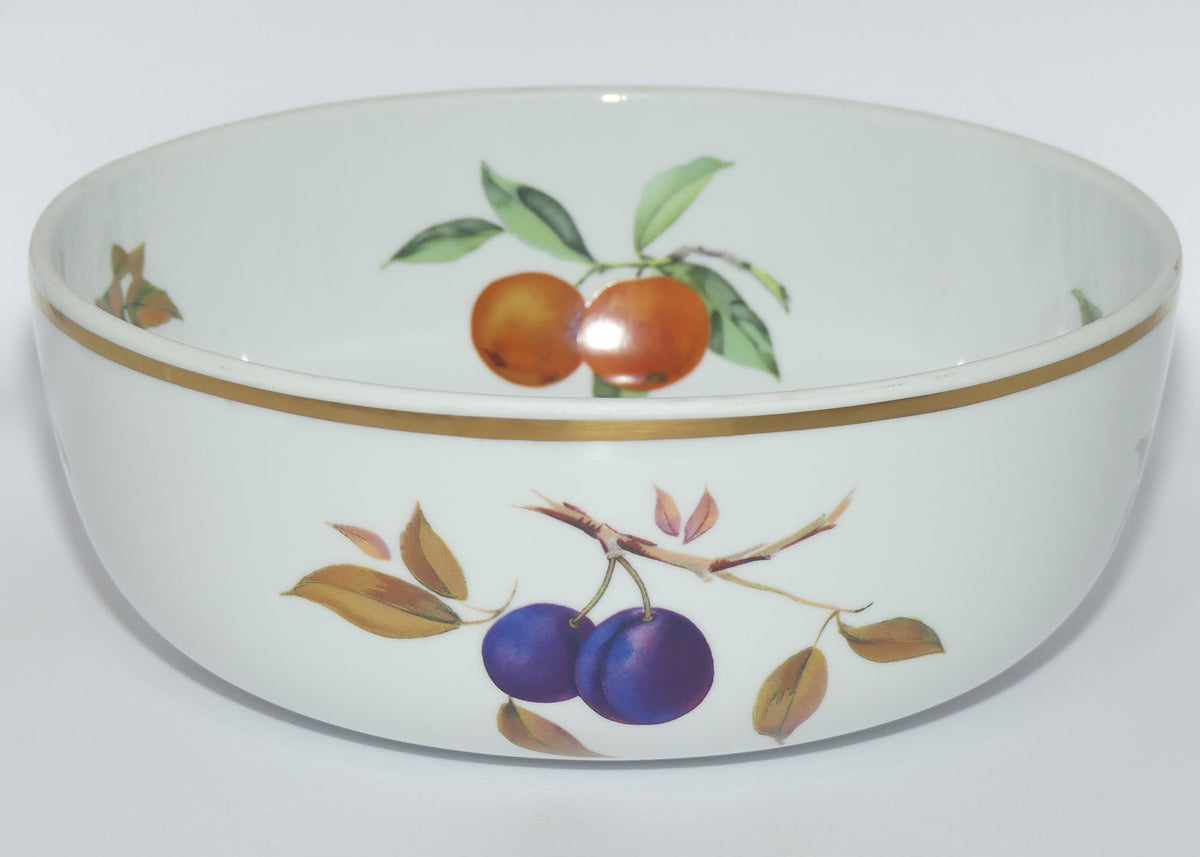 Royal Worcester Fine Porcelain | Evesham pattern | large fruit bowl | 26cm diam