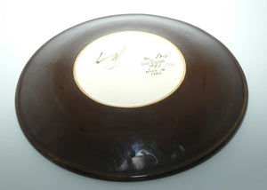 Walter Moorcroft Coral Hibiscus 783/12 charger | 31cm diameter | Ltd Ed