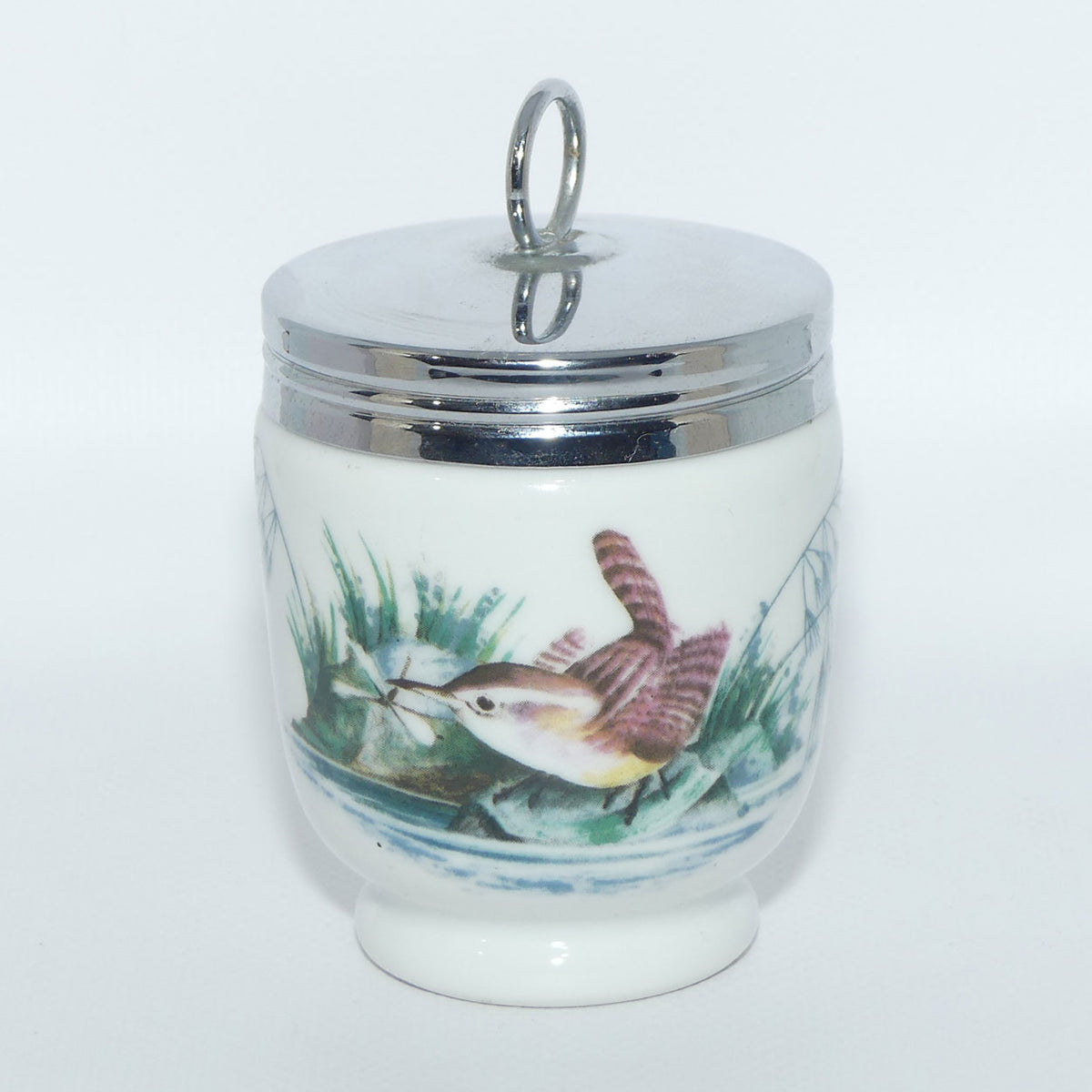 Royal Worcester Birds decorated egg coddler | Large | #4 | Boxed