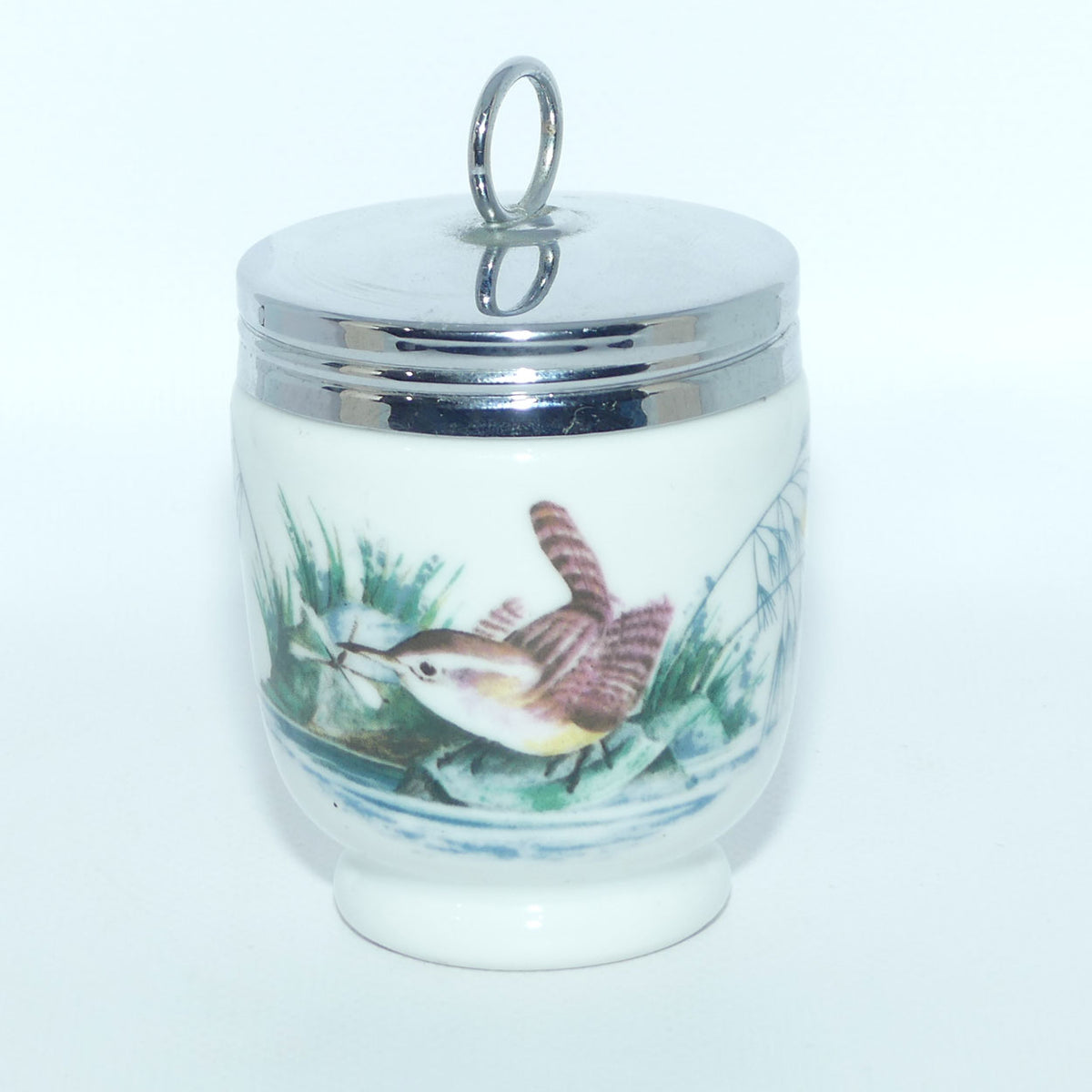 Royal Worcester Birds decorated egg coddler | Large | #4 | Boxed
