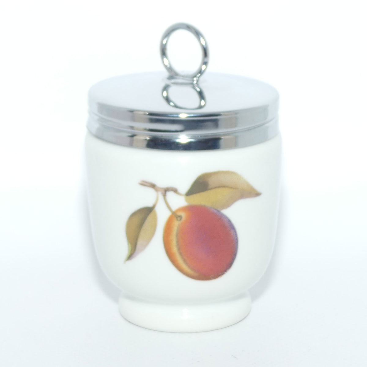 Royal Worcester Evesham decorated egg coddler | Large | #3 | Boxed