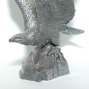 Sterling Silver figure of an Eagle in Flight by Camelot Silver | Sheffield 2015