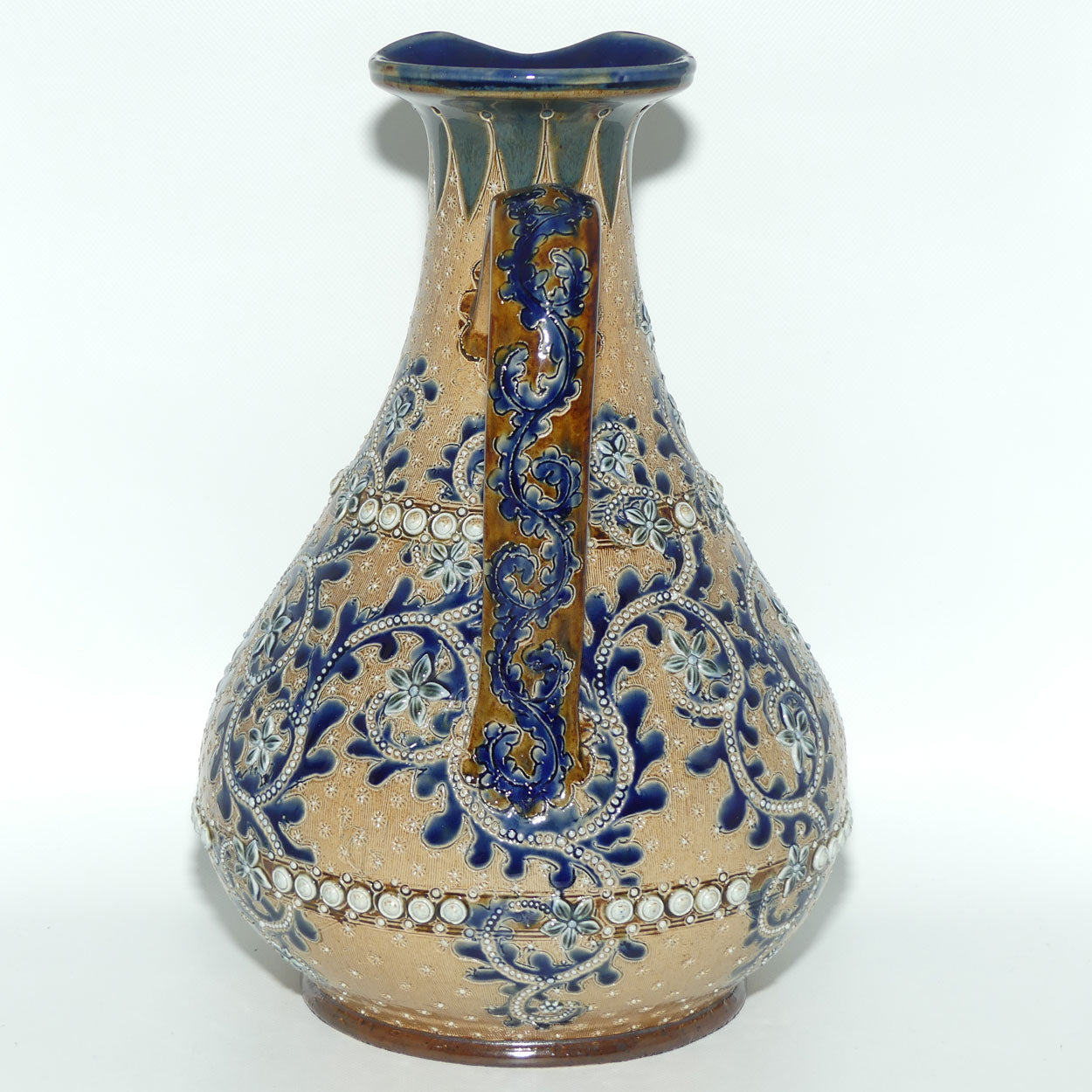 Doulton Lambeth George Tinworth bulbous jug