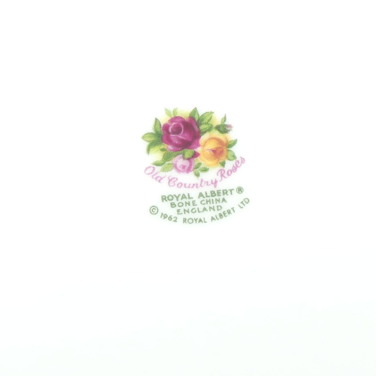 Royal Albert Bone China England Old Country Roses oval meat platter | 41cm | 1962 backstamp