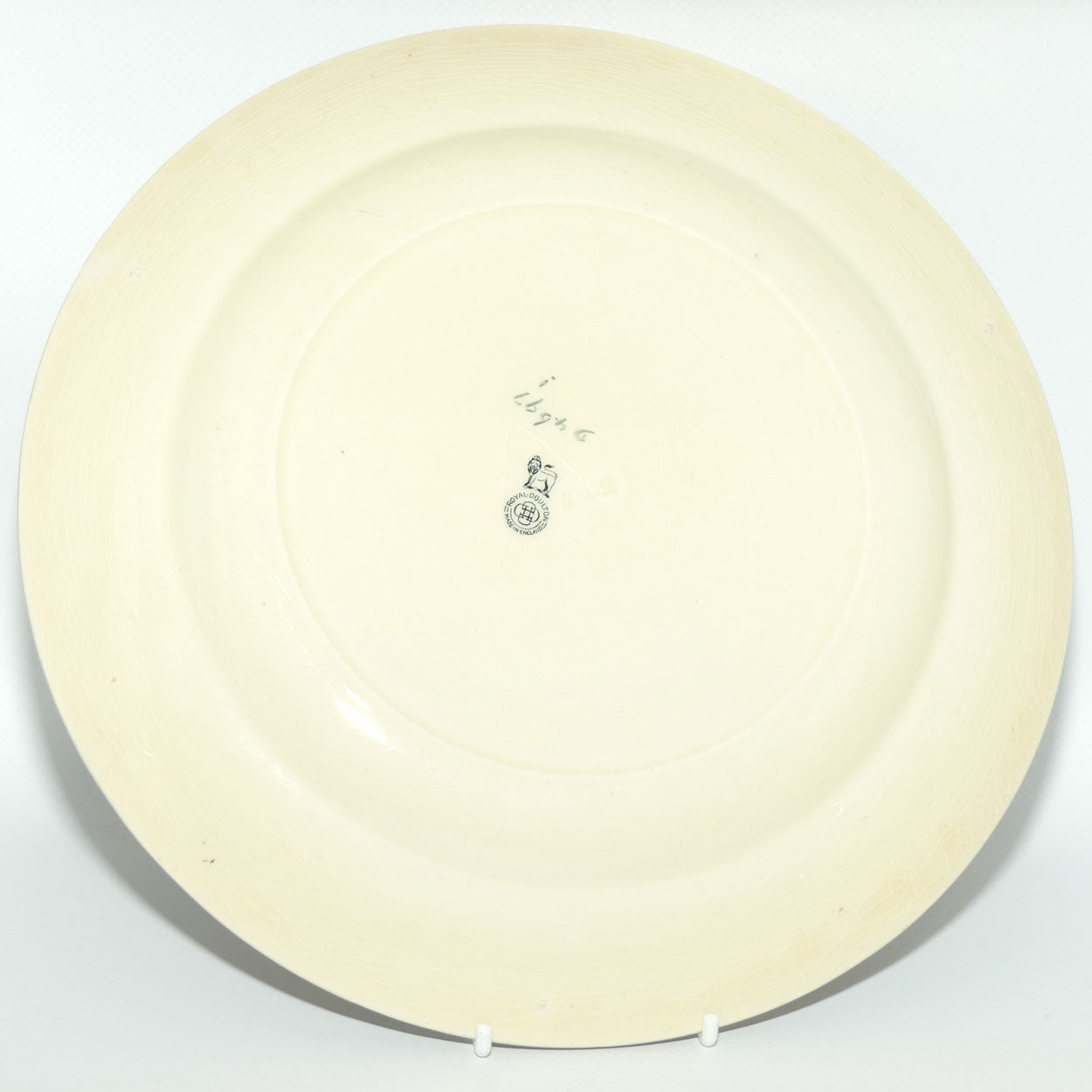 Royal Doulton Gnomes B with gilt highlights plate D4697 | #1 | 26cms diam