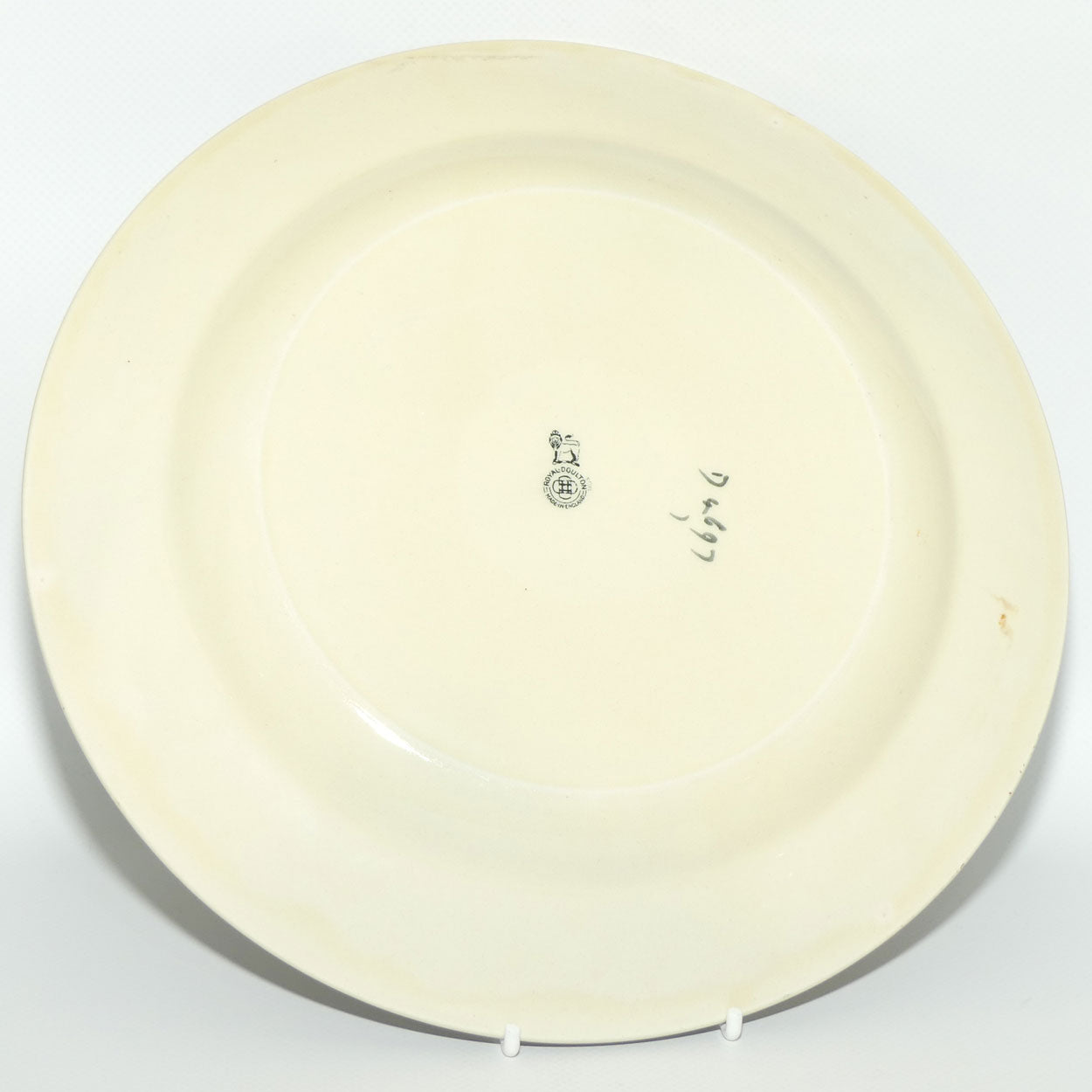 Royal Doulton Gnomes B with gilt highlights plate D4697 | #4 | 26cms diam