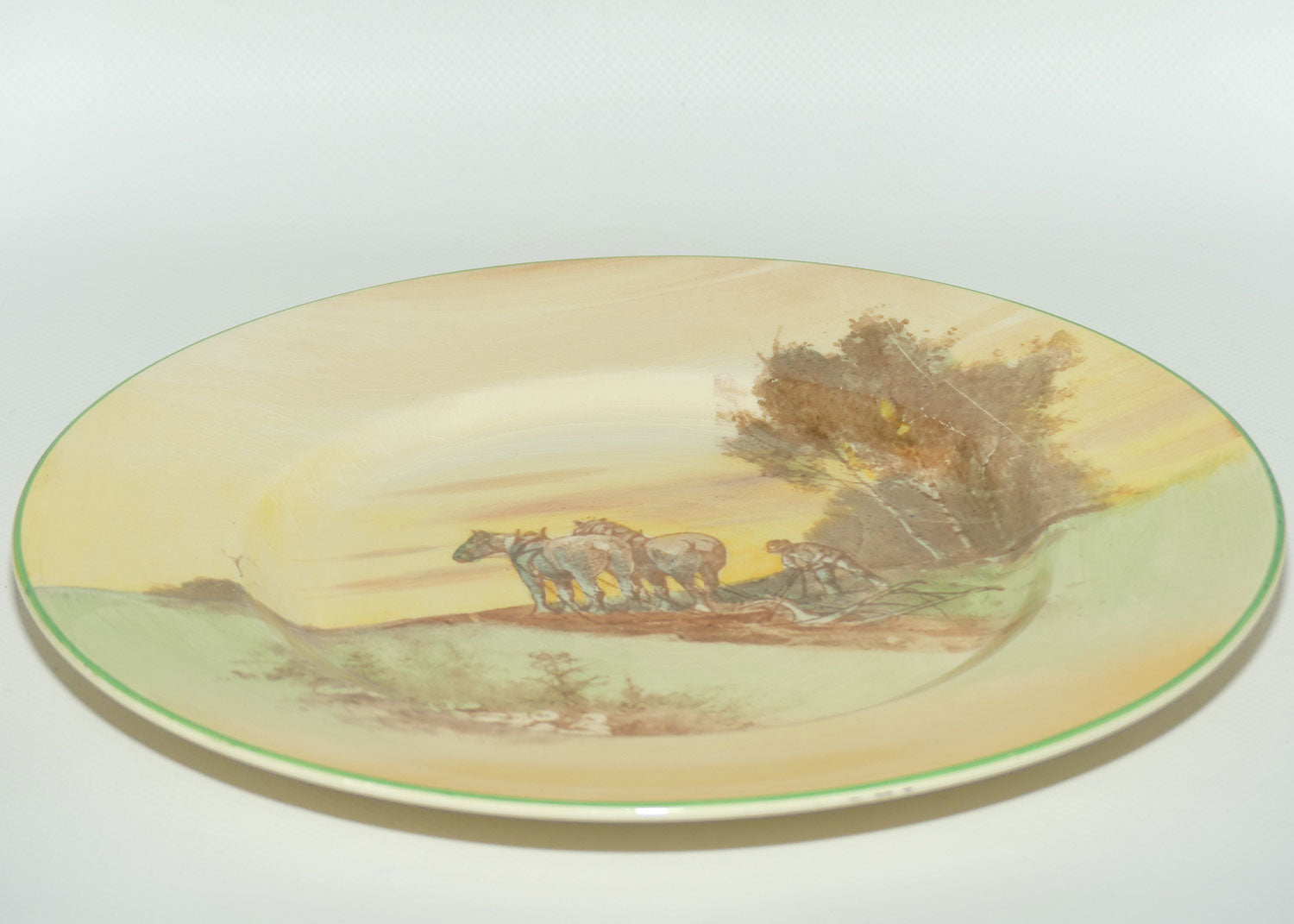 Royal Doulton Ploughing large plate | 26cm |  D5650
