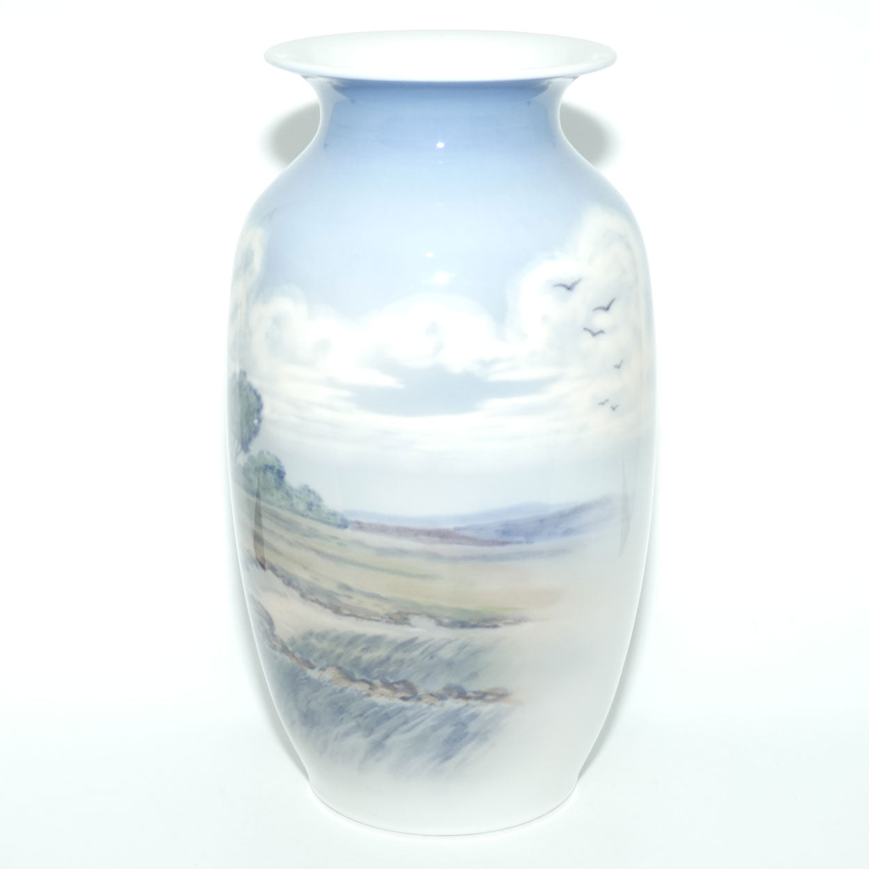 Royal Copenhagen large vase | Country Home scene | 2751 2983