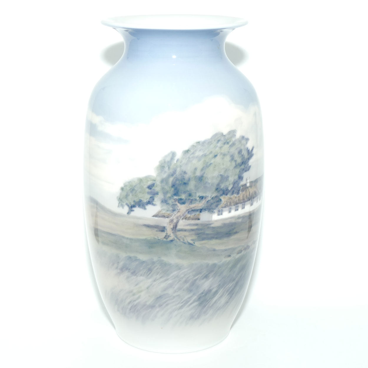 Royal Copenhagen large vase | Country Home scene | 2751 2983