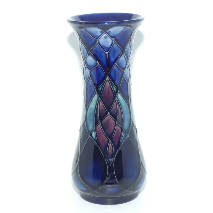 Moorcroft Lattice 364/8 vase | retailer label to base | boxed