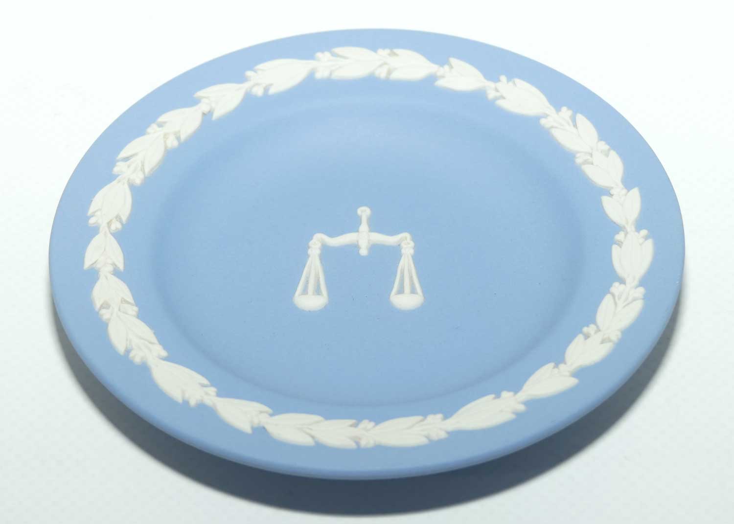 Wedgwood Jasper | Zodiac | Libra miniature plate | no box