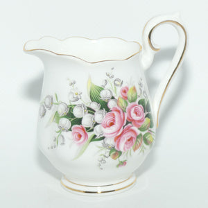 Royal Albert Lily of the Valley milk jug | Coffee Size