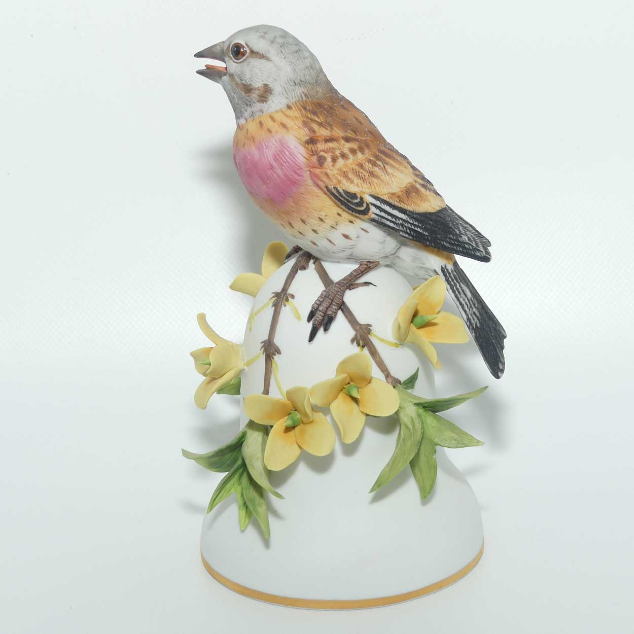 Franklin Mint | Peter Barrett designed Bird Bell | Linnet