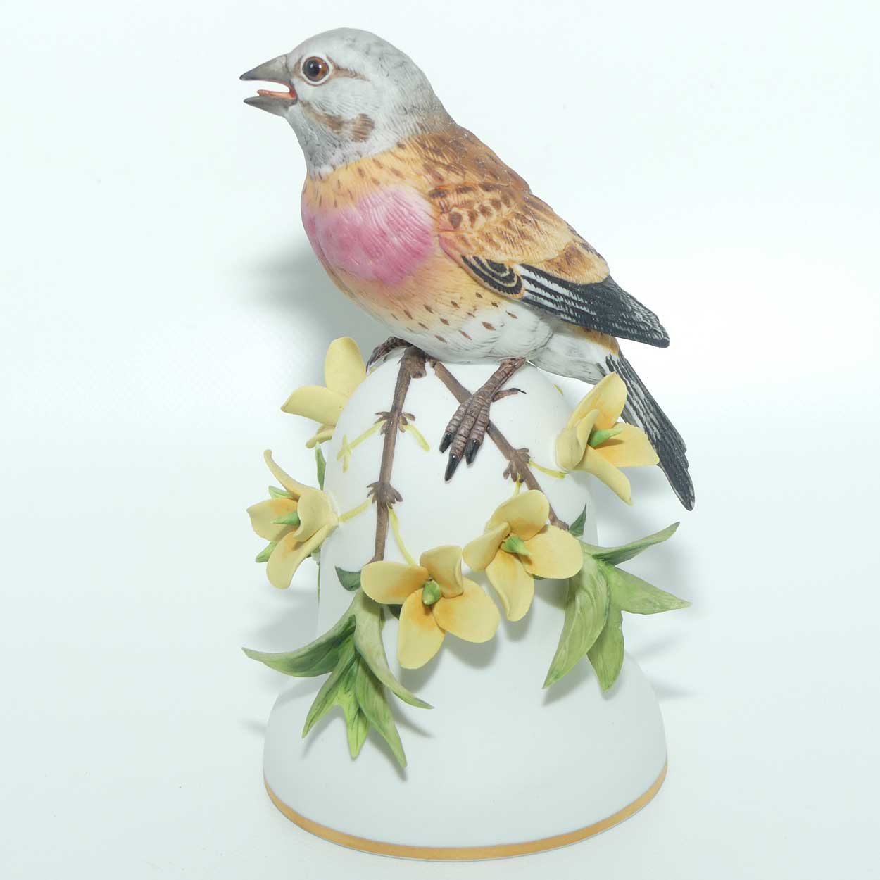 Franklin Mint | Peter Barrett designed Bird Bell | Linnet
