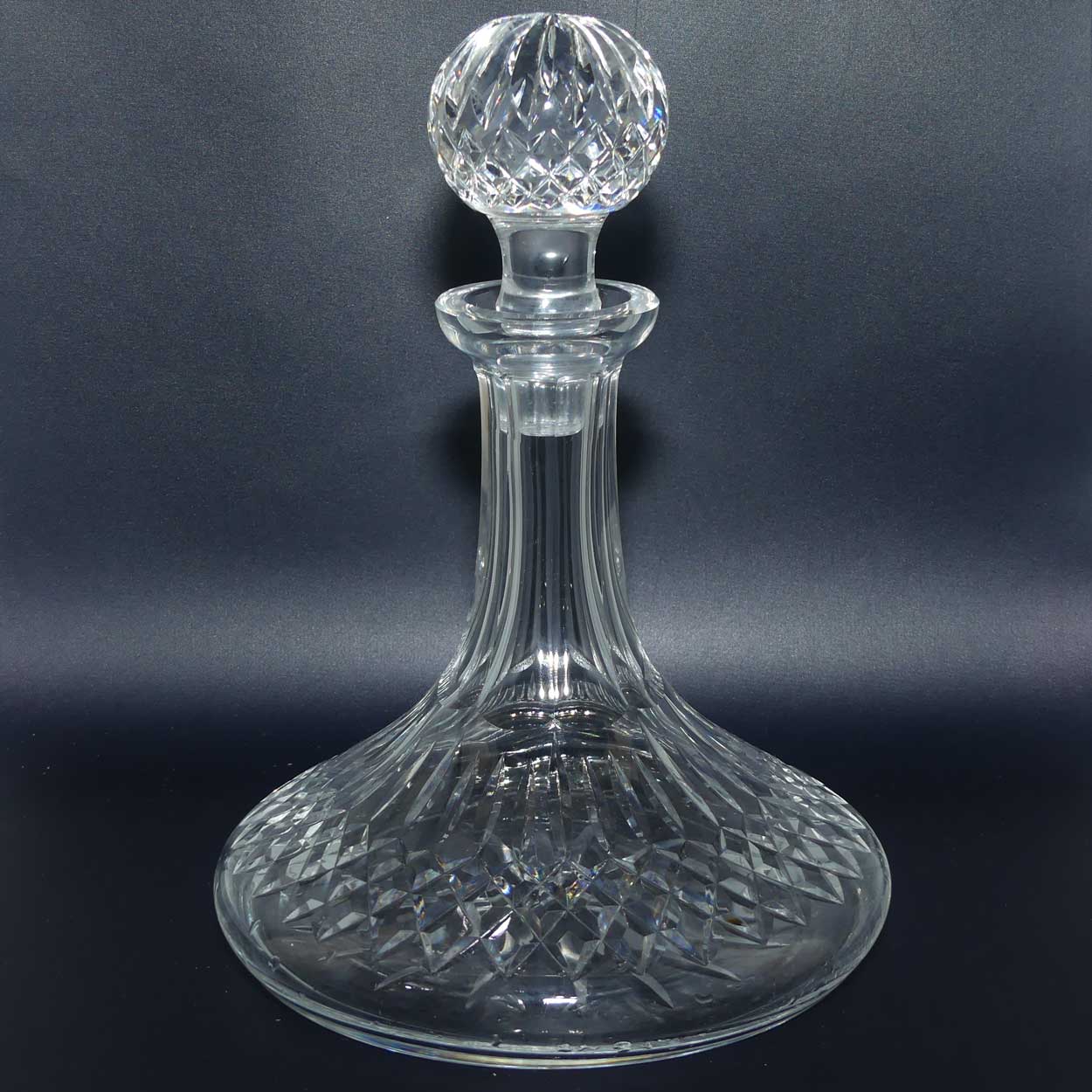 Waterford Crystal Ireland | Lismore pattern ships decanter