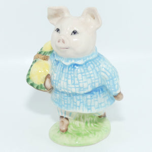 Beswick Beatrix Potter Little Pig Robinson | Checked Dress | BP3b 