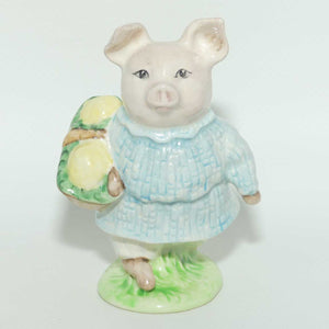 Beswick Beatrix Potter Little Pig Robinson | Checked Dress | BP3b