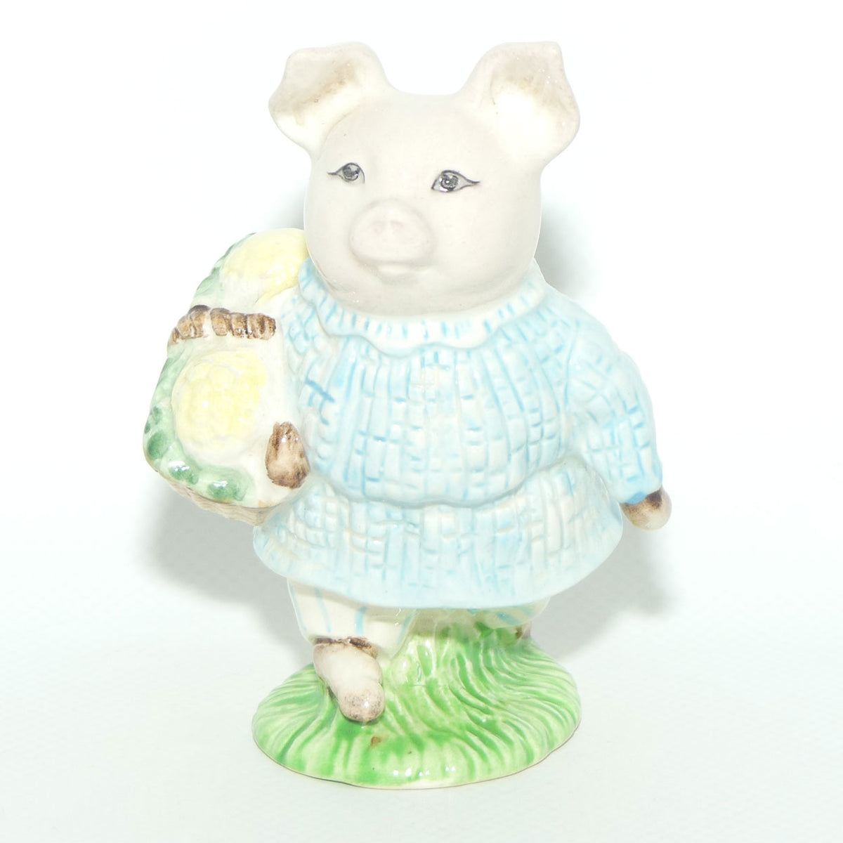 Beswick Beatrix Potter Little Pig Robinson | Checked Dress | BP3b | #4