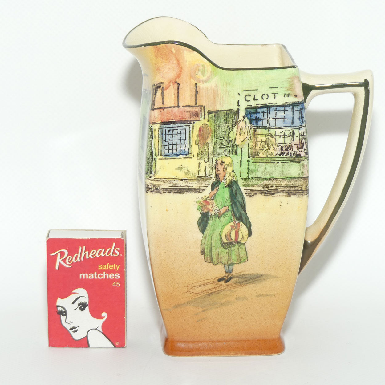 Royal Doulton Dickens Little Nell Friar shape jug D5175