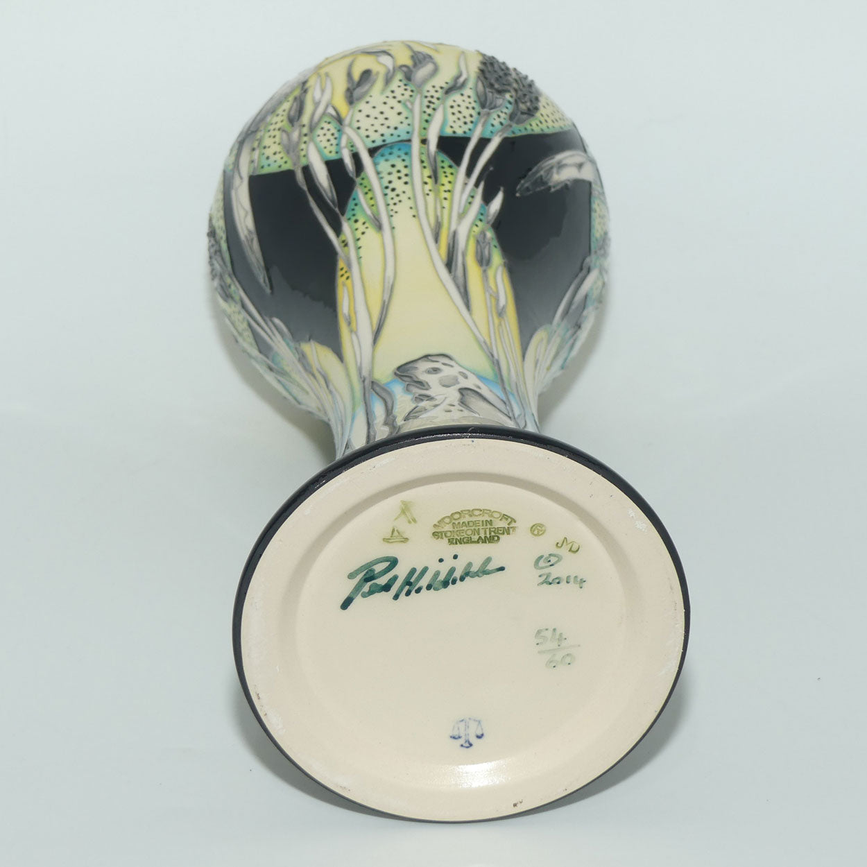 Moorcroft Littoral Life 300/13 vase | LE 54/60