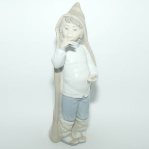 Lladro figure Boy with Snails | #4896