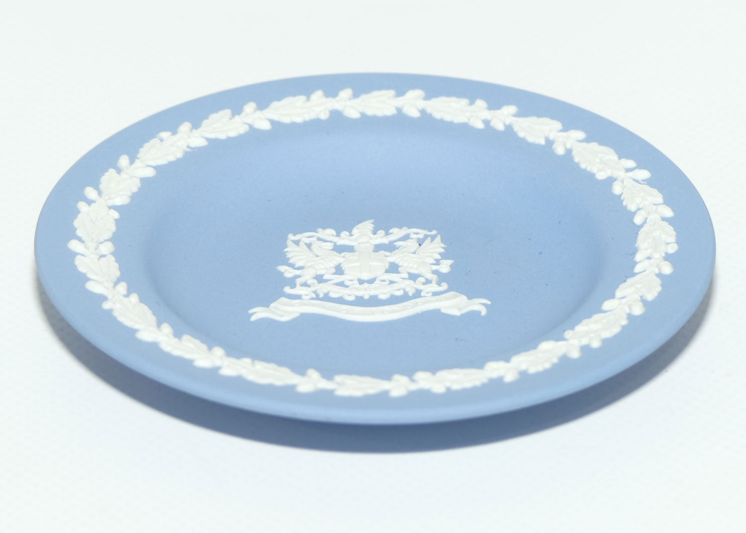 Wedgwood Jasper |  Coat of Arms London | Miniature Plate | no box