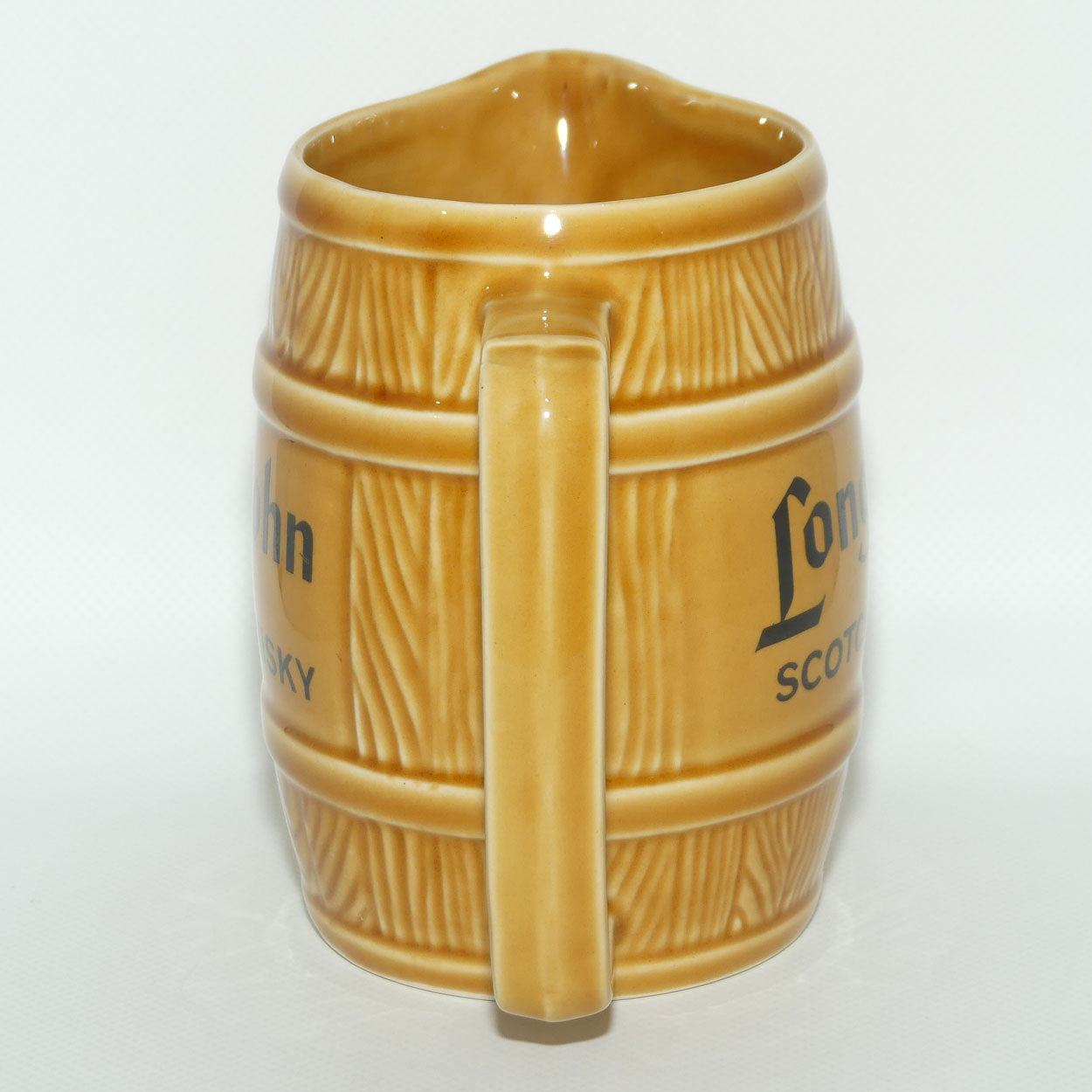 West Highland Pottery Co Long John Scotch Whisky water jug