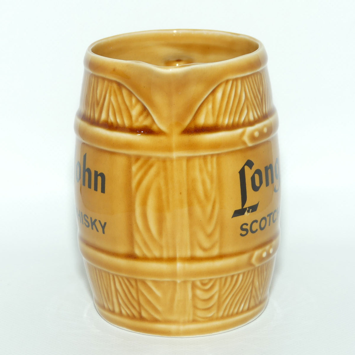 West Highland Pottery Co Long John Scotch Whisky water jug