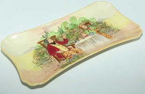 Royal Doulton A Hundred Years Ago pattern long tray D5499