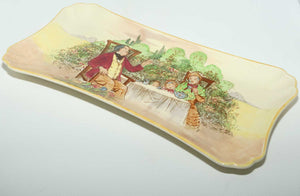 Royal Doulton A Hundred Years Ago pattern long tray D5499