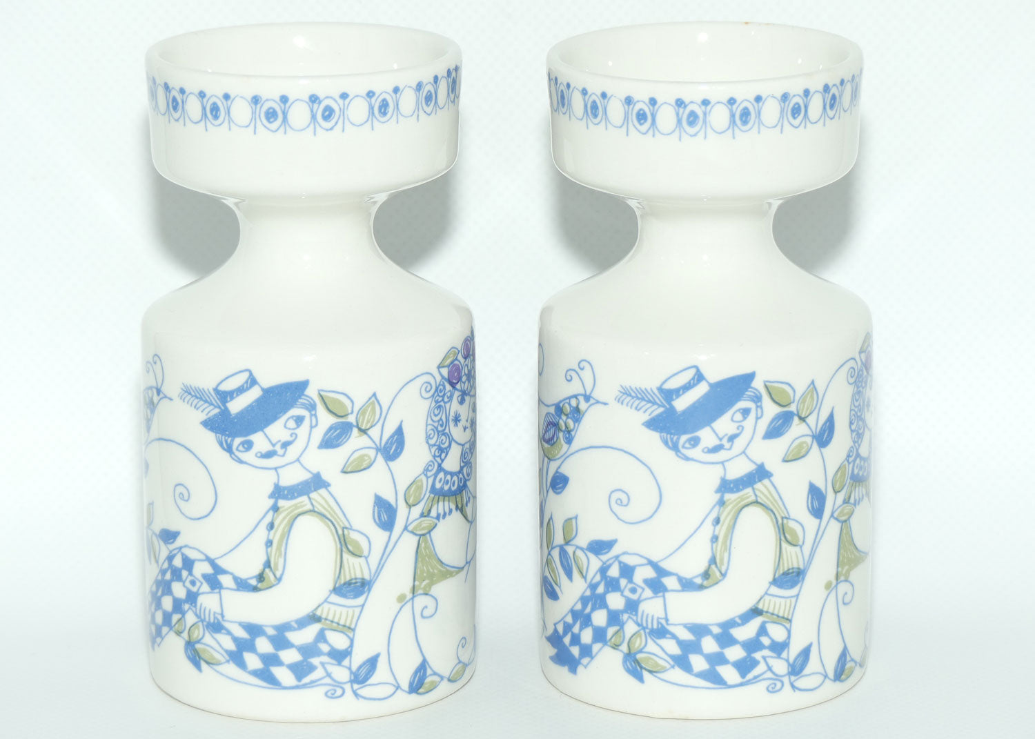 Figgjio Norway Turi Design Lotte pair of candle holders | 13cm tall