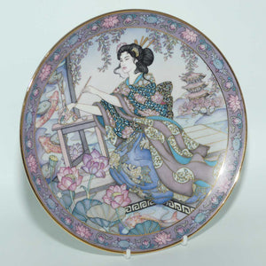 Royal Doulton Flower Maiden plate by Marty Noble | Lotus Blossom Maiden | boxed