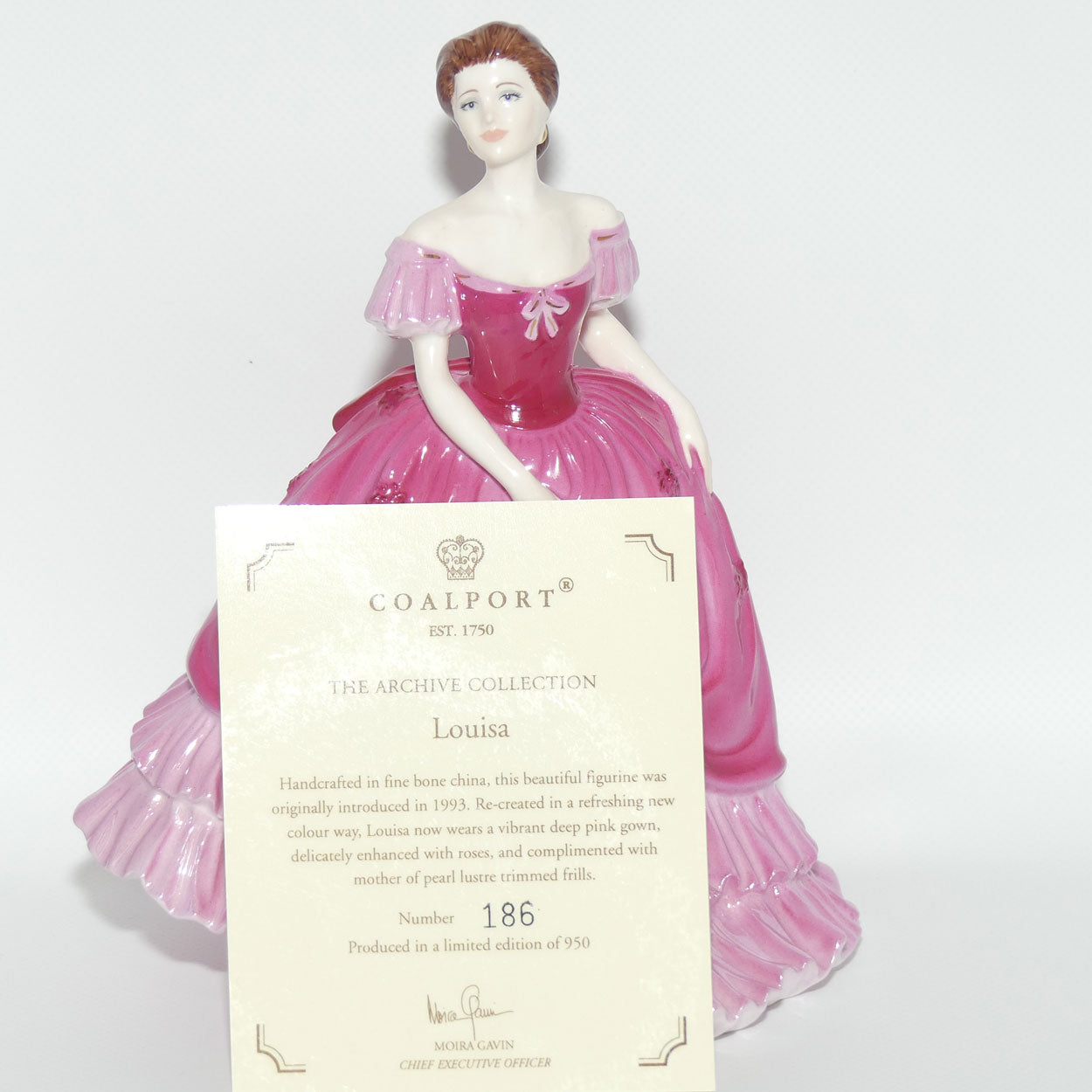 Coalport figurine | Archive Collection | Louisa | boxed