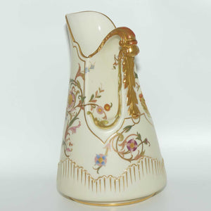 Royal Worcester Blush Ivory large bulbous pitcher