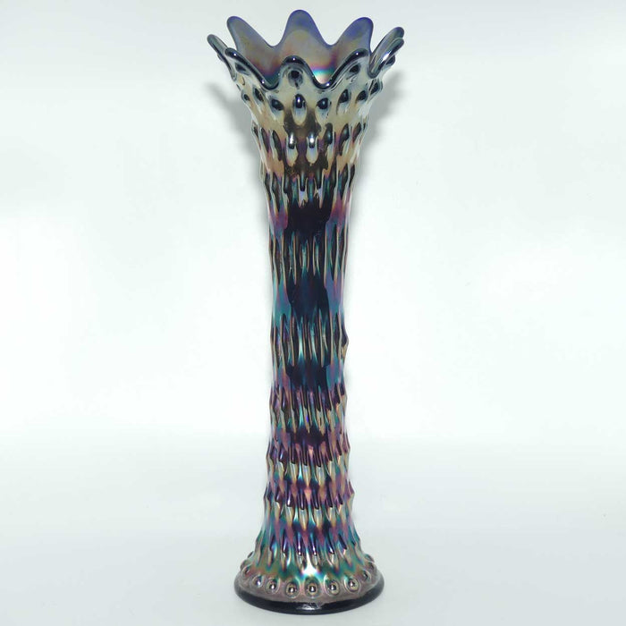 Fenton Carnival Glass Tree Trunk | April Showers vase | 40cm tall