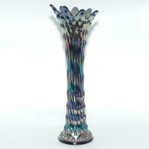 Fenton Carnival Glass Tree Trunk | April Showers vase | 40cm tall