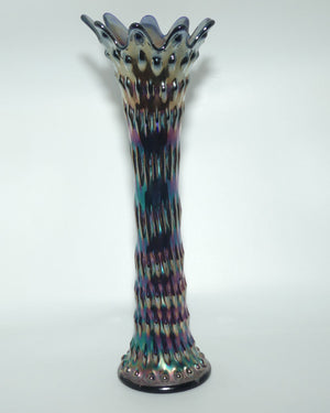 Fenton Carnival Glass Tree Trunk | April Showers vase | 40cm tall