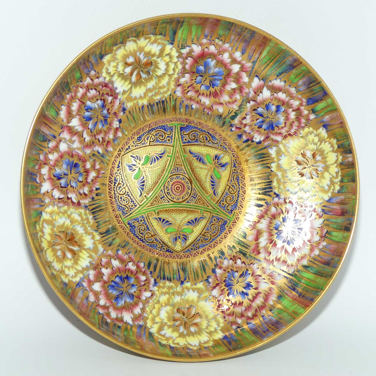 Aynsley Lustre bowl | Butterflies and Carnations | D287