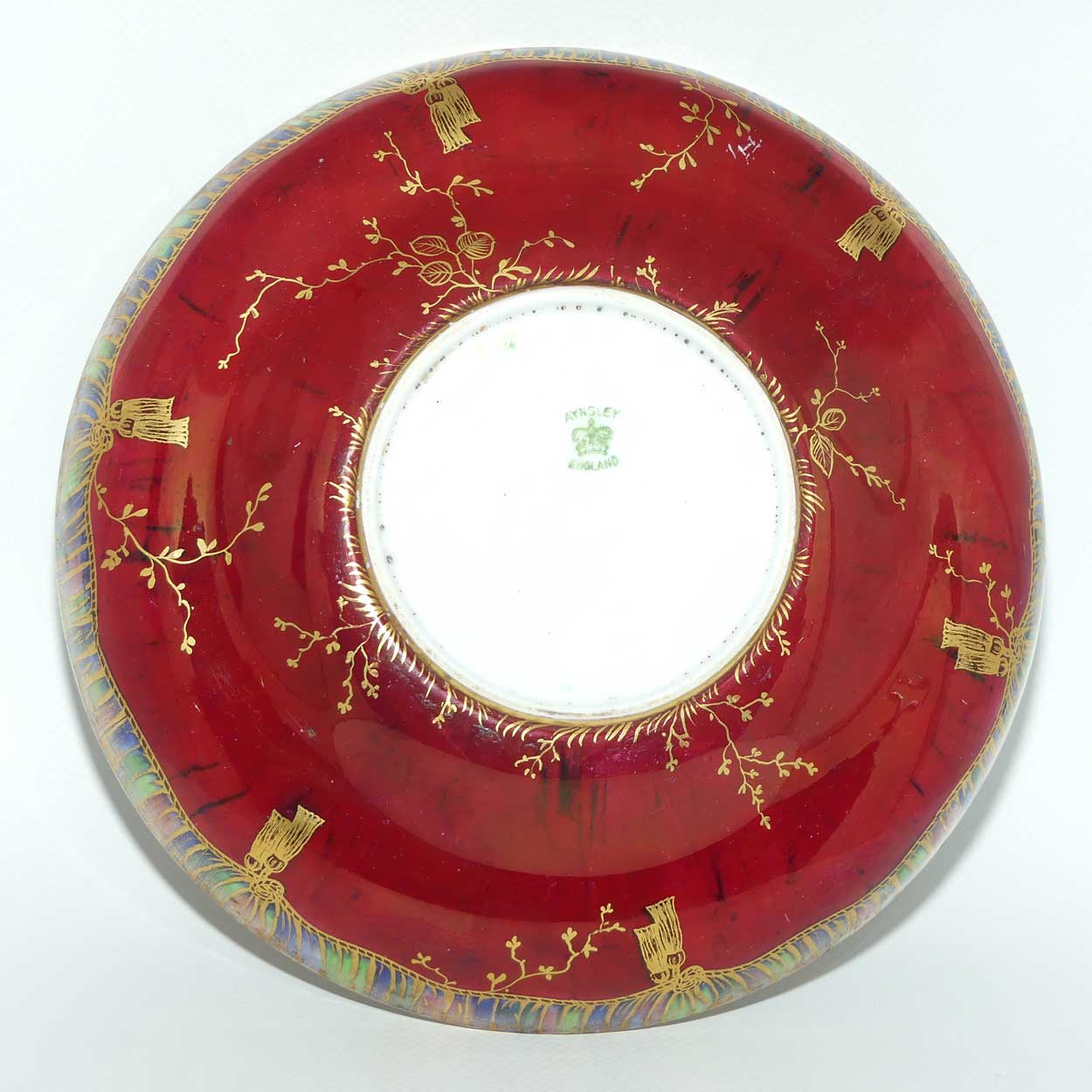 Aynsley Lustre bowl | Butterflies and Carnations | D287